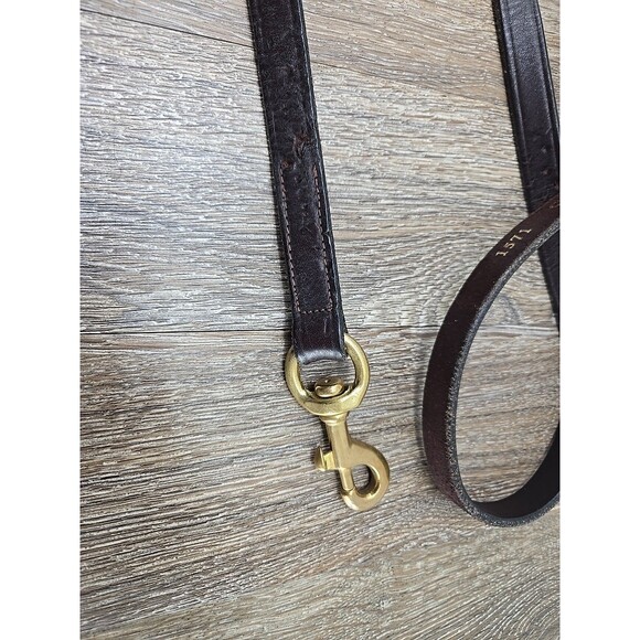 Orvis Shotshell 6 Foot Leather Dog Leash #1571 Brown - USED - Picture 12 of 13
